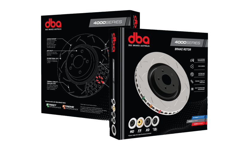 DBA Front 4000 Series Standard Rotor | Porsche 911 991 (99-14) (DBA42386)