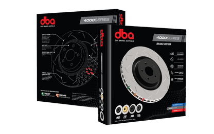 DBA 00-05 S2000 Rear Slotted 4000 Series Rotor
