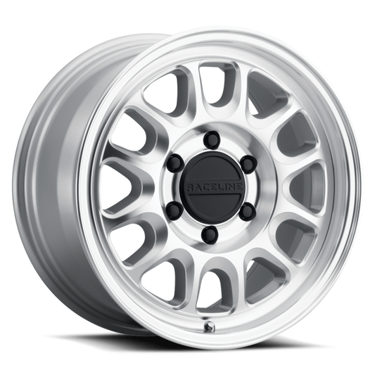 Raceline 958 Rogue Machined Finish | 17x8.5" +0mm | 6x135mm Wheel