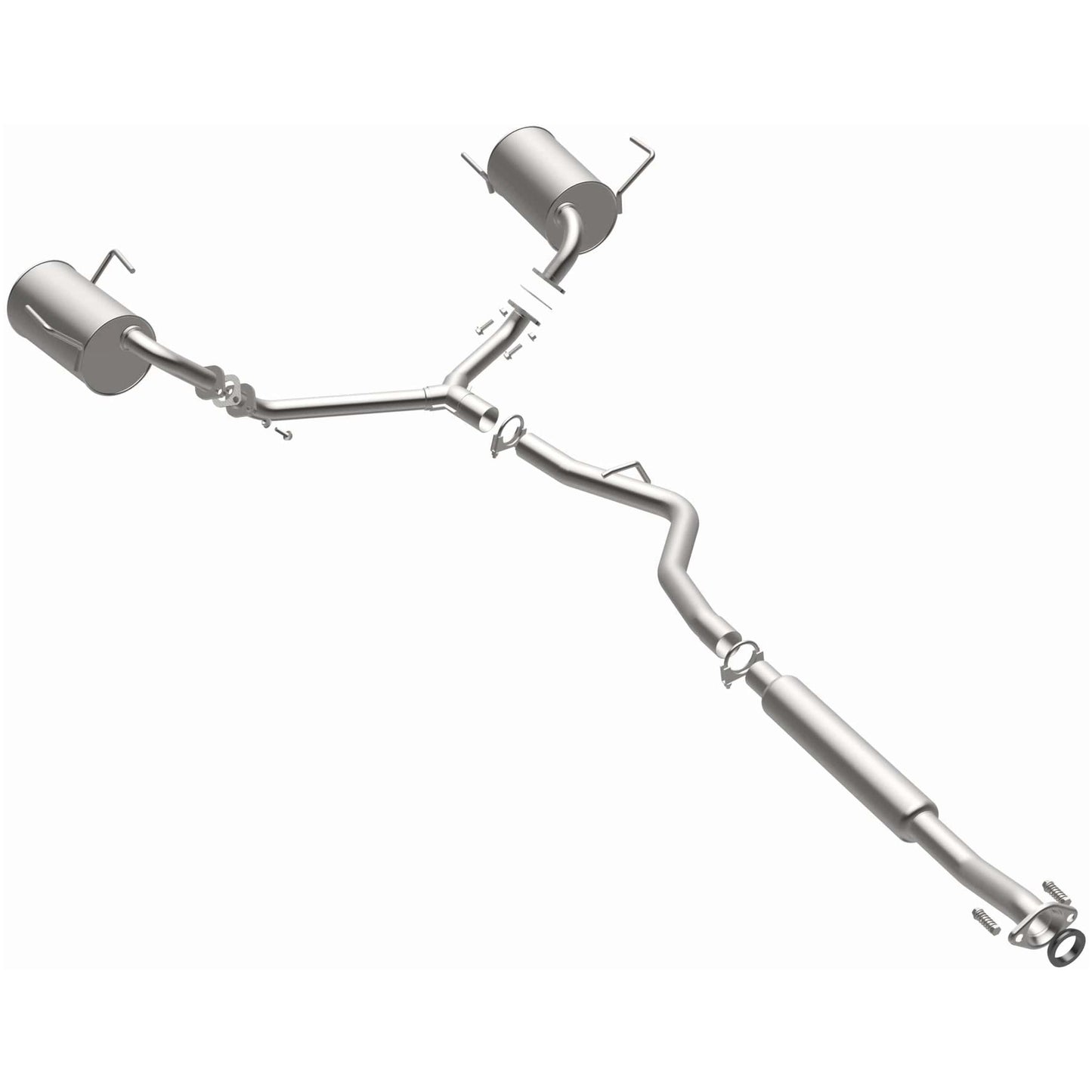 BRExhaust 2008-2013 Subaru Direct-Fit Replacement Exhaust System