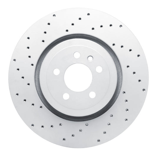 DFC Geoperformance Drilled Brake Rotor (FRONT LEFT): Dodge Charger (14-23)