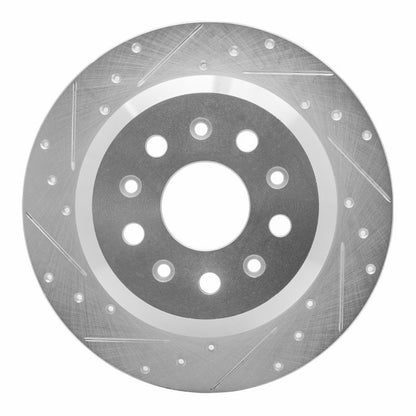 DFC D&S Silver Brake Rotor (REAR LEFT): Jeep Wrangler (18-25)