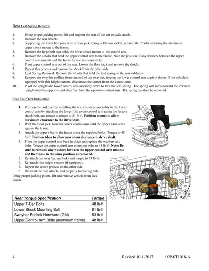 aFe PFADT Series Featherlight Coilover System | Corvette (14-15) (430-401004-N)