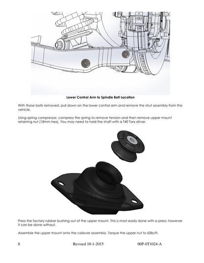 aFe PFADT Series Featherlight Coilover System | Camaro V6/V8 (10-14) (430-402001-N)