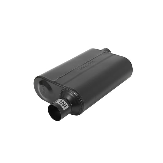 Flowmaster 2.25IN(O)/OUT(O) D&S 40 SS Muffler For Chevy Impala/Camaro/Firebird/Grand Safari/K10/Charger/Mustang/Challenger/Camaro/300 (842443)