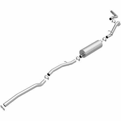 BRExhaust 2004-2004 Dodge Dakota Direct-Fit Replacement Exhaust System