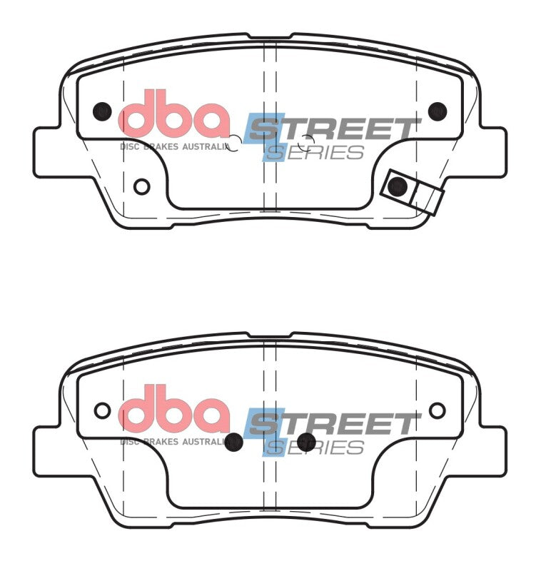 DBA Street Series Rear Brake Pads | Hyundai Entourage (06-09) (DB2178SS)
