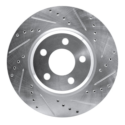 DFC D&S Silver Brake Rotor (FRONT RIGHT): Chrysler 300 (05-23)