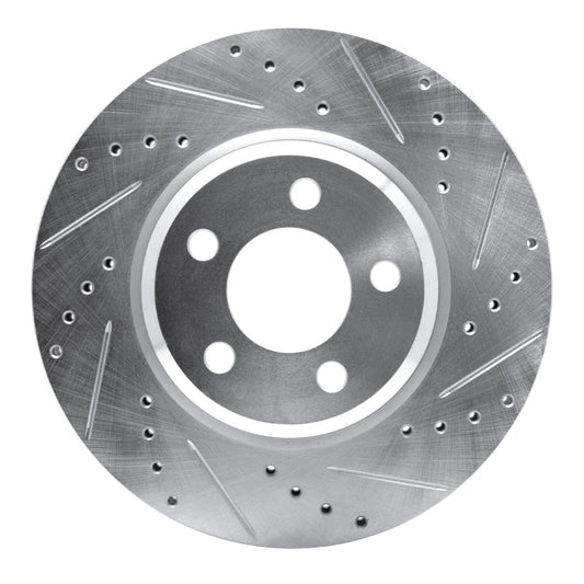 DFC D&S Silver Brake Rotor (FRONT RIGHT): Chrysler 300 (05-23)