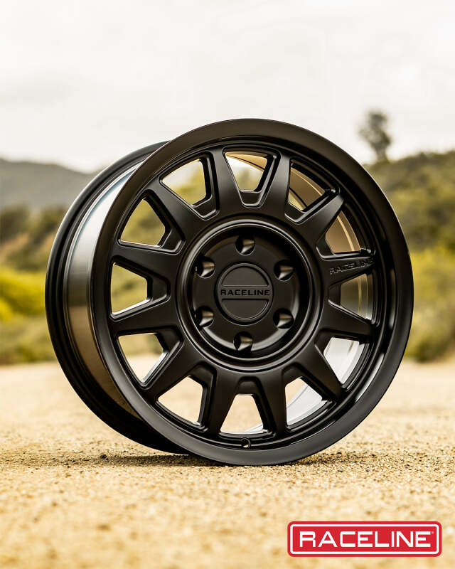Raceline 952 Aero Satin Black | 16x8" -6mm | 6x139.7mm Wheel