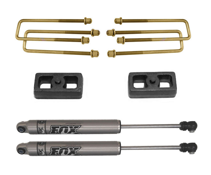 MaxTrac 15-16 Chevy Colorado 2WD 2in Rear Lift Kit | Incl. U Bolts & Fox Shocks (900420F)