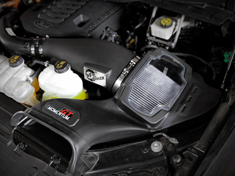 aFe Momentum GT CAI w/ Pro DRY S | Ford F-150 V6-3.5L PowerBoost (21-24) (50-70099D)