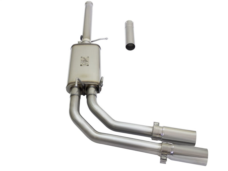 aFe Rebel Series 3in Middle Side Exit SS Exhaust | Chevrolet Silverado/GMC Sierra 1500 (09-16) (49-44062-P)