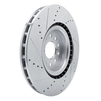 R1 Acura Integra 16-26 Drilled Slotted Brake Rotor
