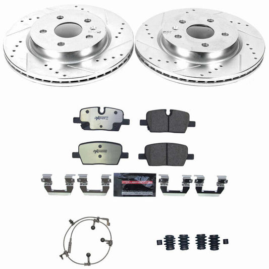 PowerStop 20-21 Cadillac CT5 Rear Z36 Truck & Tow Brake Kit (K9300-36)