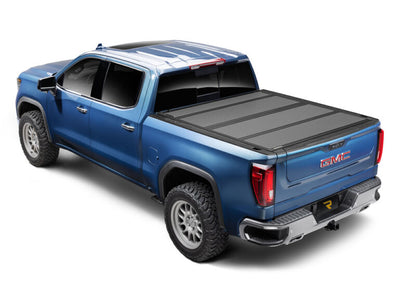 BAK 448100 BAKFlip MX4 Hard Folding Tonneau Cover for 2004-2013 Chevy/GMC Silver