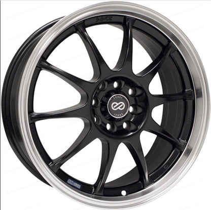 Enkei J10 Matte Black | 15x6.5" +38mm | 5x100/114.3mm Wheel
