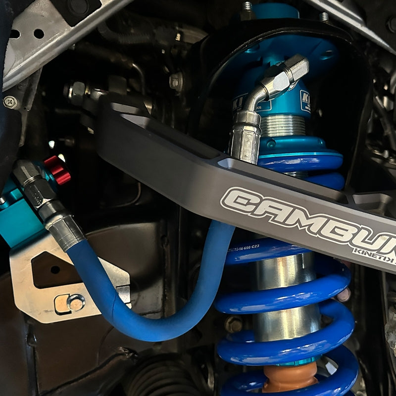 Camburg CAM-310189-GRY for Toyota Tundra 2WD/4WD 22-25 KINETIK V2 Billet Uniball
