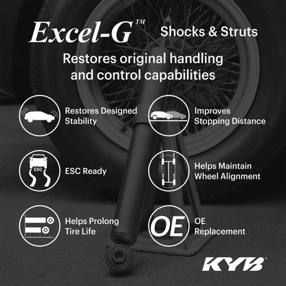 KYB Shocks & Struts Excel-G Front Mercedes CLK350 Sports suspension 2003 CLK350 Sports suspension 20