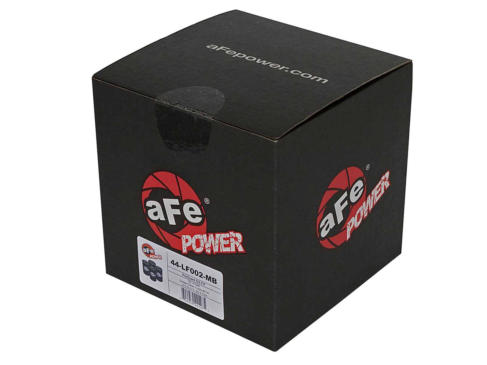 aFe ProGuard D2 Oil Filter (4 Pack) | Dodge Diesel Trucks L6-5.9L/6.7L (89-16) (44-LF002-MB)
