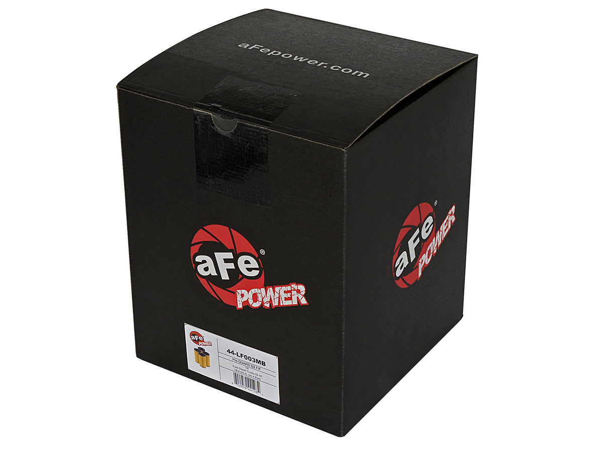 aFe Pro GUARD D2 Oil Filter (4 Pack) | Ford Diesel Trucks V8-6.4L (03-10) (44-LF003-MB)