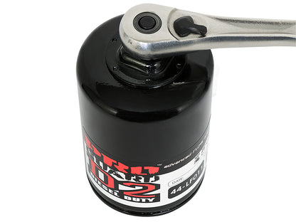 aFe Pro GUARD D2 Oil Filter (4 Pack) | GM Gas Trucks V8 4.8L/5.3L/6.0L (99-05) (44-LF011-MB)