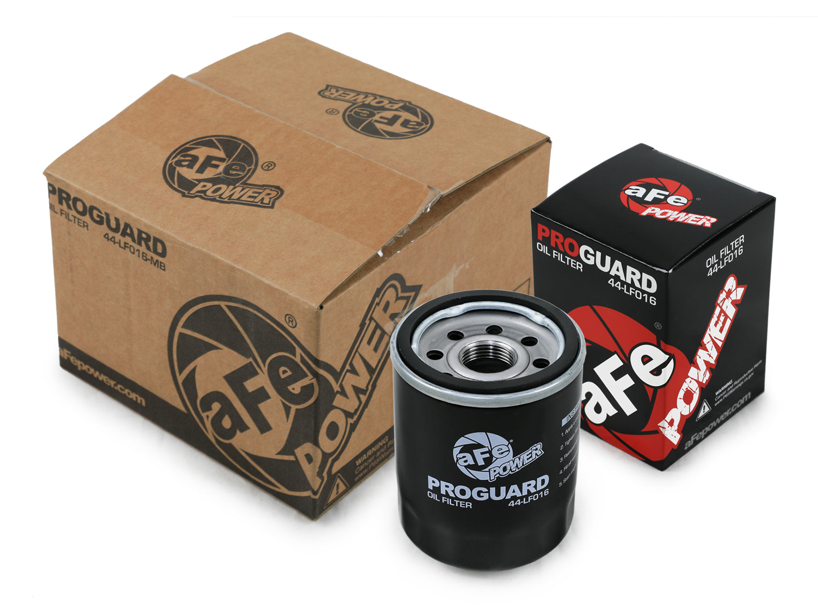 aFe Pro GUARD D2 Oil Filter (4 Pack) | Nissan Trucks (99-14) / Honda Cars (01-15) (44-LF016-MB)