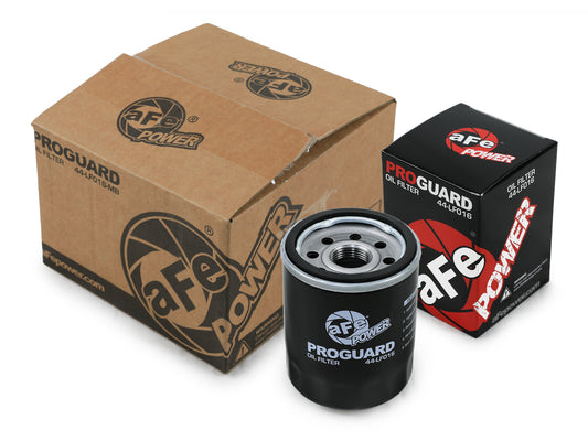 aFe Pro GUARD D2 Oil Filter (4 Pack) | Nissan Trucks (99-14) / Honda Cars (01-15) (44-LF016-MB)