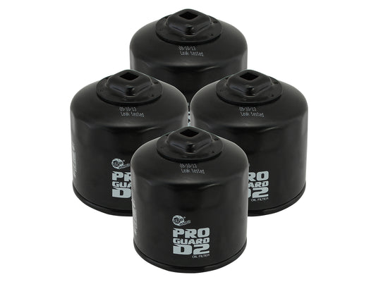 aFe Pro Guard D2 Oil Filter Set of 4 | Scion FR-S / Subaru BRZ (13-17) (44-LF018-MB)