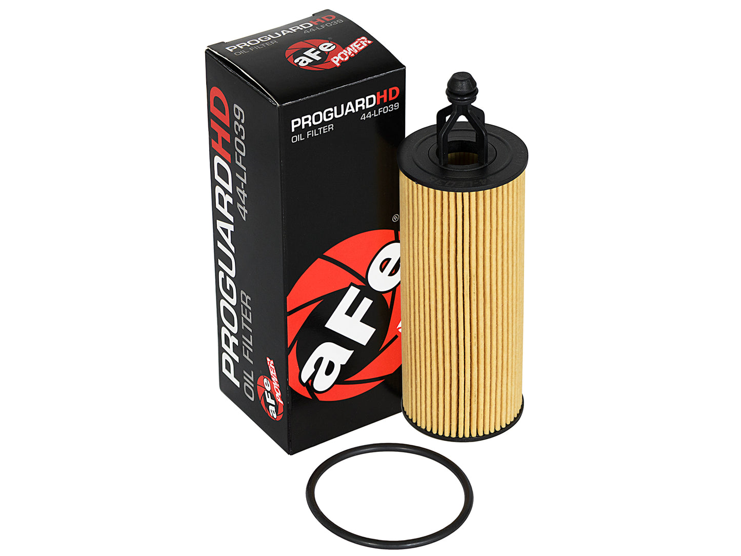 aFe Pro GUARD HD Oil Filter (4 Pack) | Jeep Wrangler (JL) V6 3.6L (18+) (44-LF039-MB)