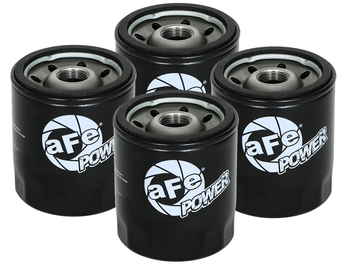 aFe ProGuard HD Oil Filter 4 Pack | GM Silverado 1500 L4 2.7L (19-20) (44-LF047-MB)