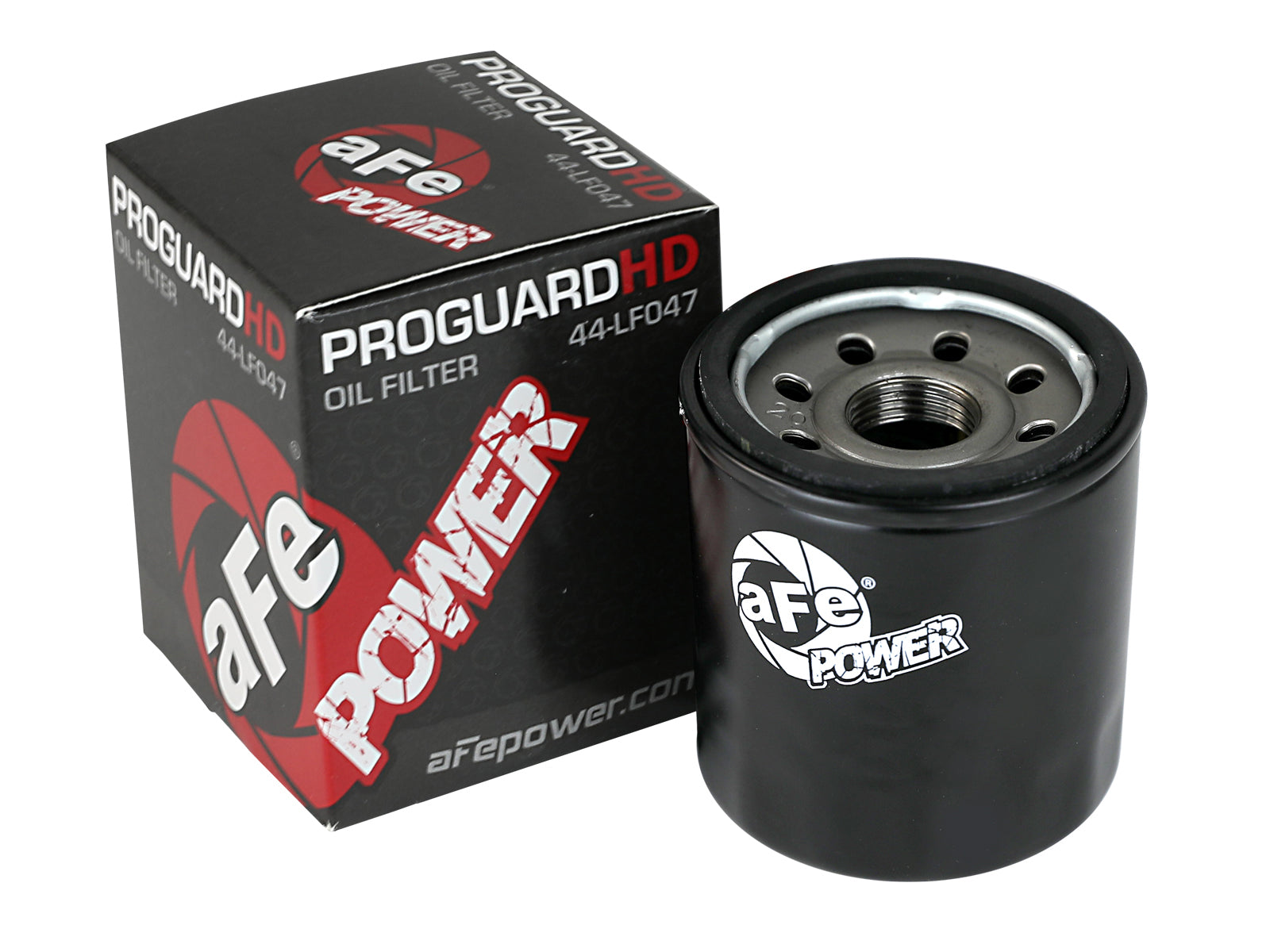 aFe ProGuard HD Oil Filter 4 Pack | GM Silverado 1500 L4 2.7L (19-20) (44-LF047-MB)