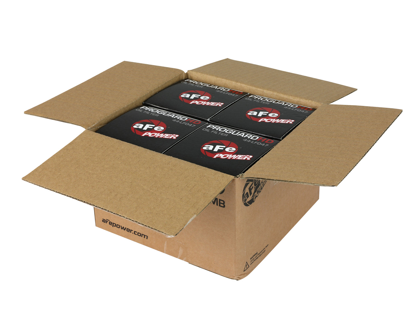 aFe ProGuard HD Oil Filter 4 Pack | GM Silverado 1500 L4 2.7L (19-20) (44-LF047-MB)