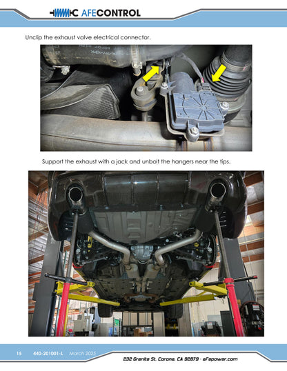 aFe 3 Point Adjustable Rear Sway Bar | Dodge Charger (06-23) (440-201001RL)