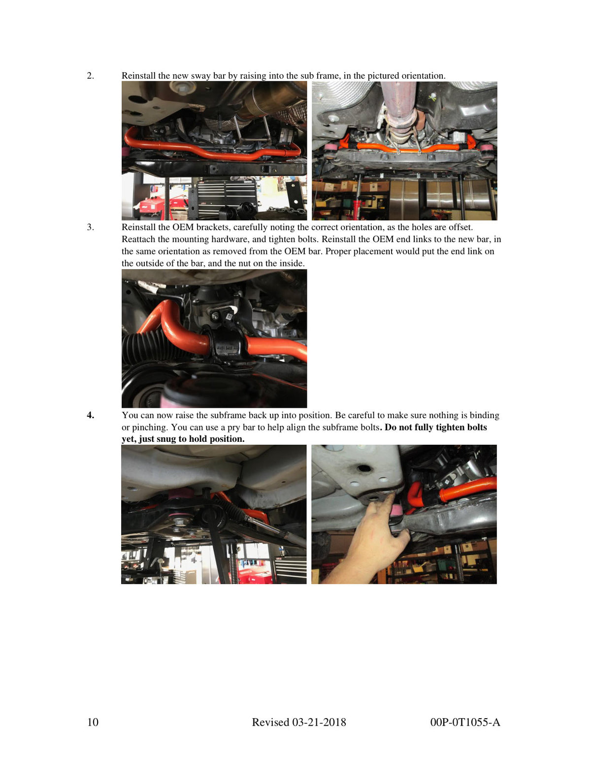 aFe Front and Rear Sway Bar Set | Ford Focus RS L4 2.3L (16+) (440-302001-N)