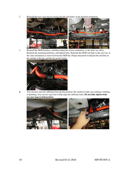 aFe Front and Rear Sway Bar Set | Ford Focus RS L4 2.3L (16+) (440-302001-N)