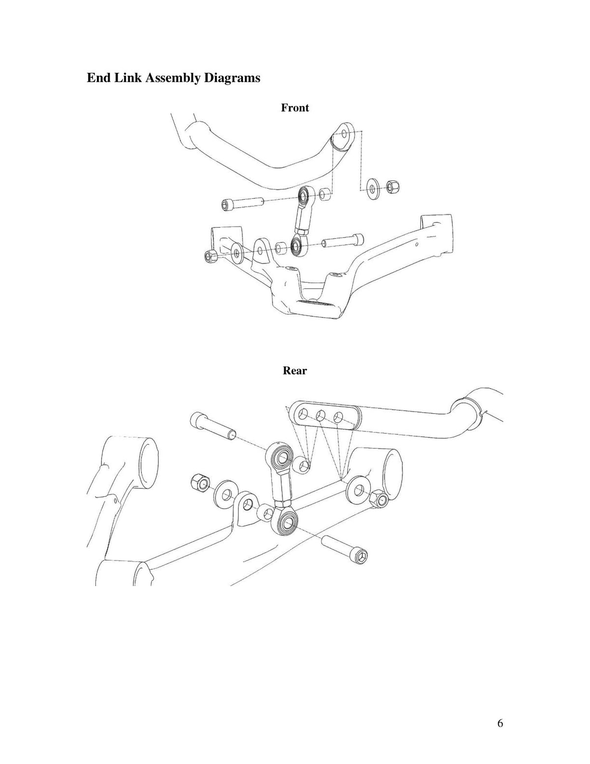 aFe Heavy Duty Street End Links | Chevrolet Corvette C5/C6/C7 (97-15) (440-401002-A)