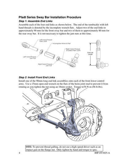 aFe PFADT Series Front & Rear Sway Bar Set | Chevrolet Corvette C5 (97-04) (440-401004-N)