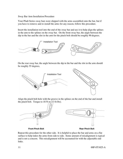 aFe PFADT Series Front & Rear Sway Bar Set | Chevrolet Corvette (C6) (05-13) (440-401005-N)