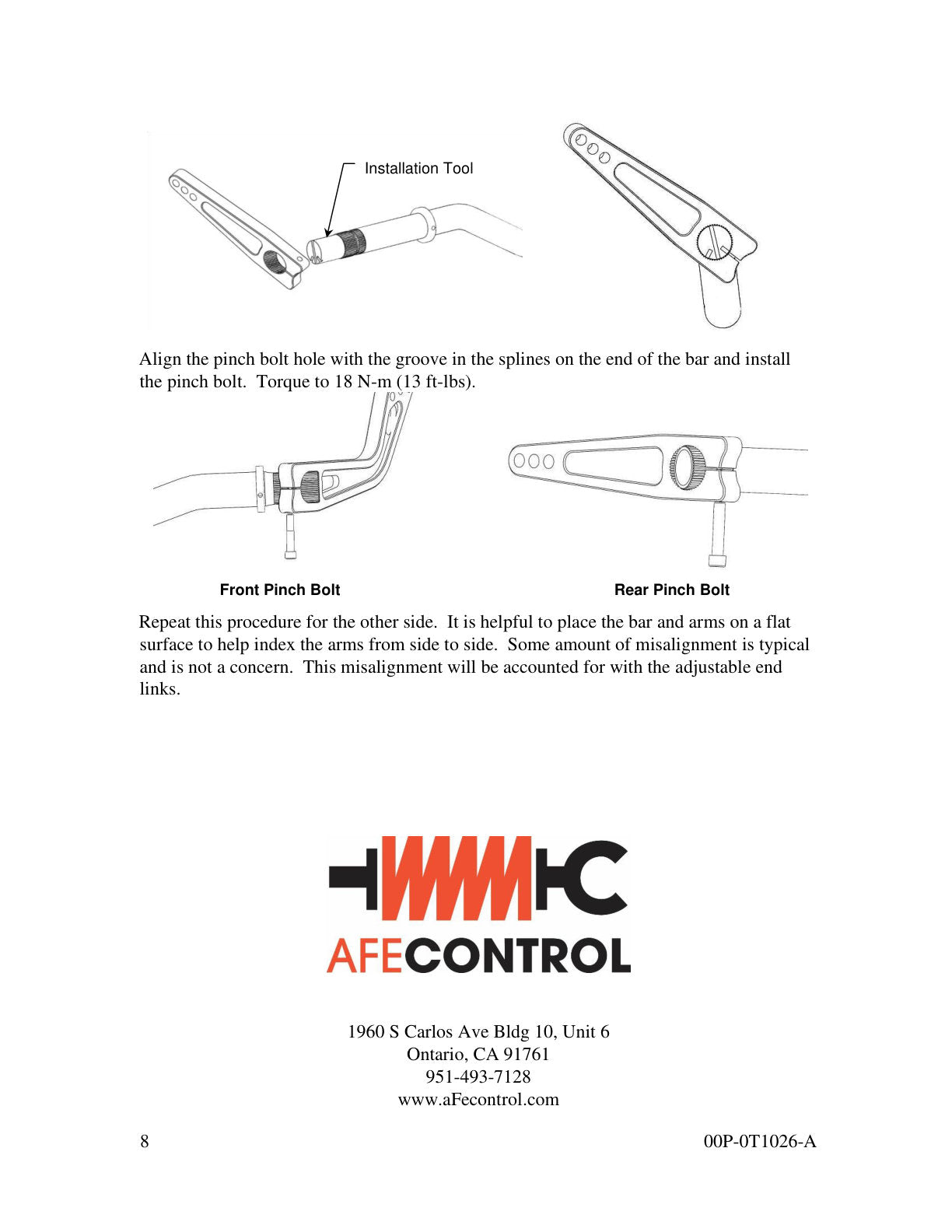 aFe PFADT Series Drag Race Rear Sway Bar | Chevrolet Corvette C5/C6 (97-13) (440-401007-N)