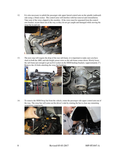aFe Front Sway Bar | BMW M3 (E90/E92) (08-13) (440-503006FN)