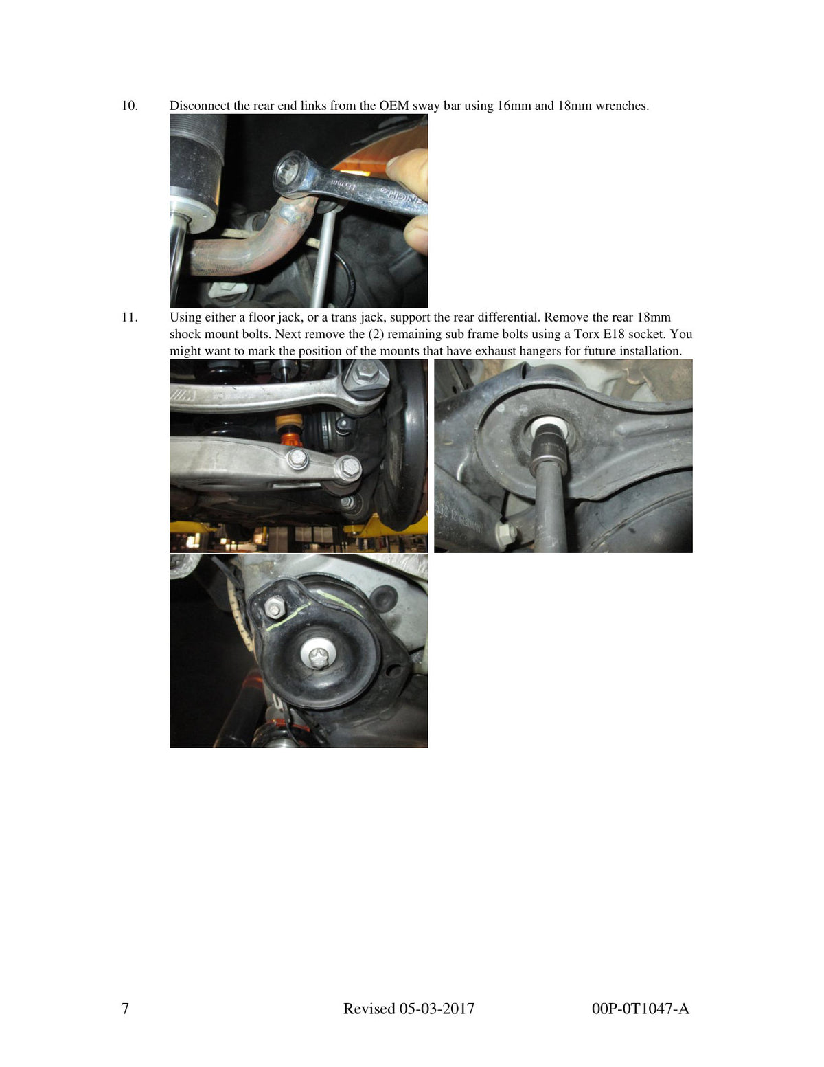 aFe Rear Sway Bar | BMW M3 (E90/E92) (08-13) (440-503006RN)