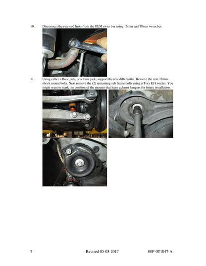 aFe Rear Sway Bar | BMW M3 (E90/E92) (08-13) (440-503006RN)