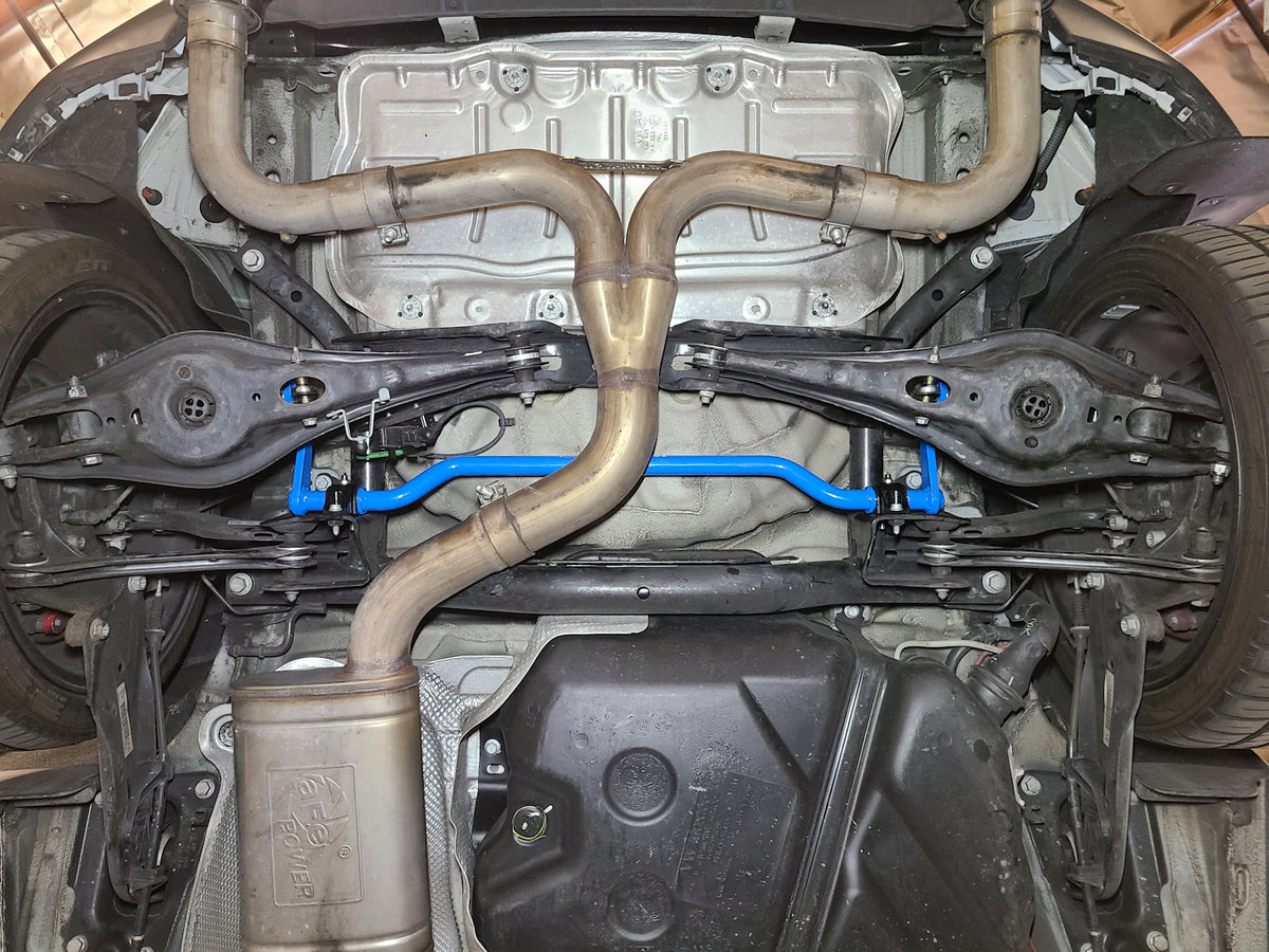 aFe CONTROL Front and Rear Sway Bar Set Blue | Volkswagen GTI (15-21) (440-611001-L)