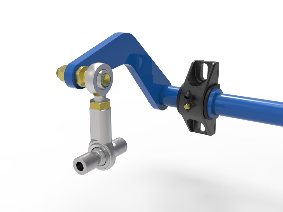 aFe CONTROL Front and Rear Sway Bar Set Blue | Volkswagen Golf R (15-19) (440-612001-L)