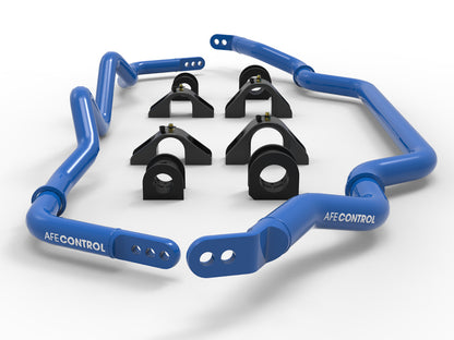 aFe aFe CONTROL Front and Rear Sway Bar Set Blue | Infiniti Q50/Q60 3.0T (16-24) (440-711002-L)