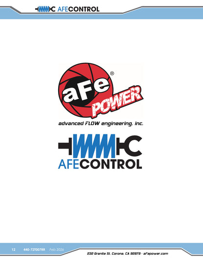 aFe CONTROL 24-26 Toyota Land Cruiser (J250) L4-2.4L (t) Rear Sway Bar