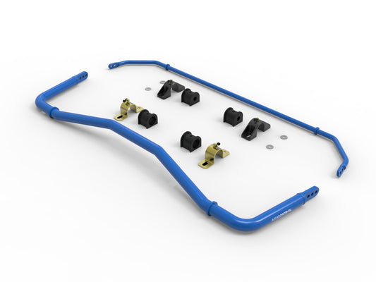 aFe CONTROL Front and Rear Sway Bar Set Blue | Mazda MX-5 Miata (ND) (16-20) L4-2.0L (440-751001-L)
