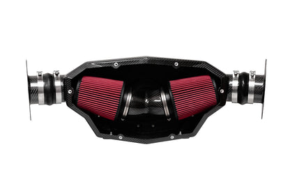 CORSA Black / Carbon Fiber Air Intake | 2020-24 Corvette C8 (44003D)