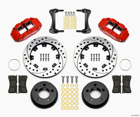 Wilwood 140-12576-DR Disc Brake Kit Forged Narrow Superlite For Jeep